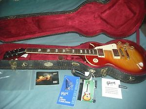 Gibson USA Les Paul Traditional,Heritage Cherry 2015. Klusons, Archtop case,New