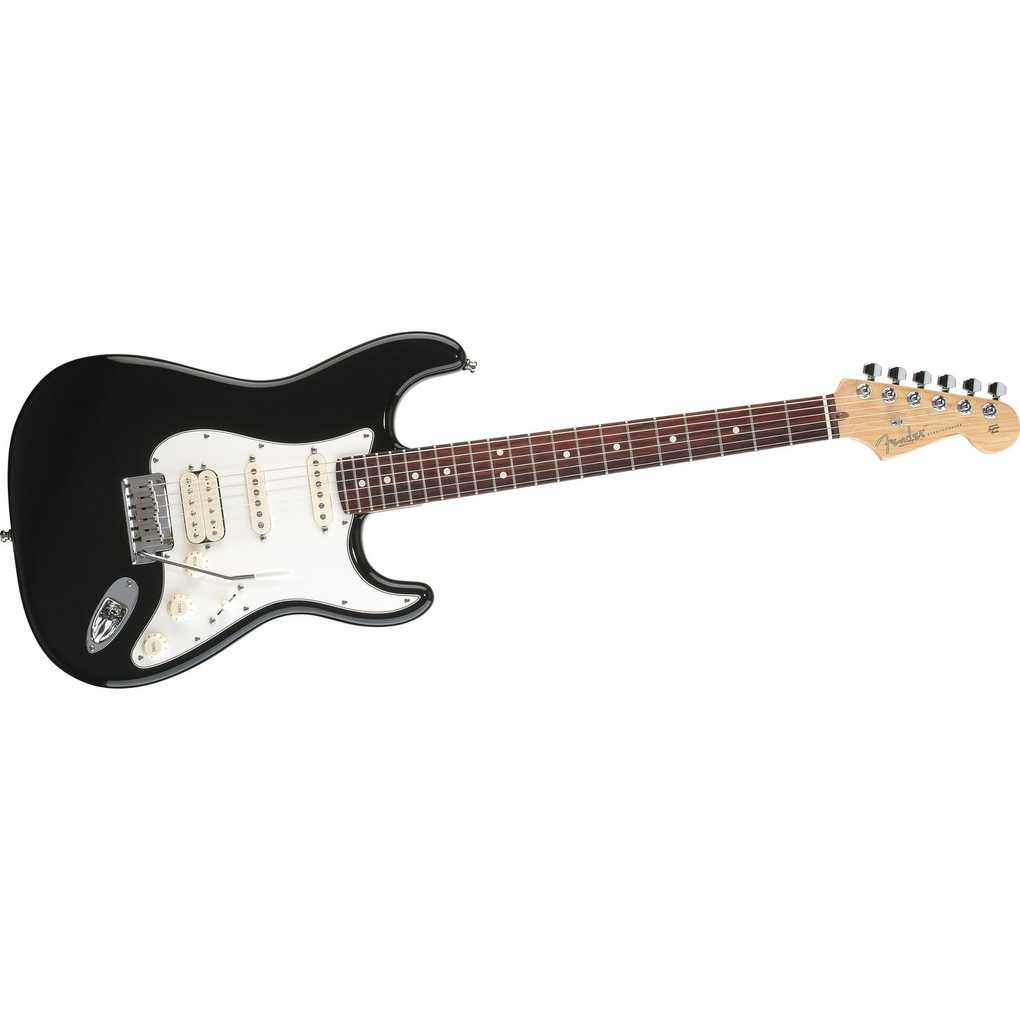 Fender Standard Stratocaster HSS Black RW 0144700506