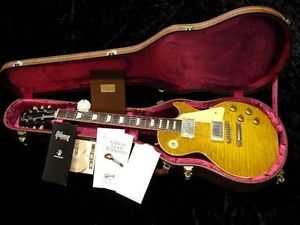 Gibson Custom Shop Historic Select 1959 Les Paul Reissue Green Lemon Aged