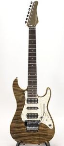 Used Electric Guitar PRO GAUGE / PS600EX See Thru Black 7 String Guitar