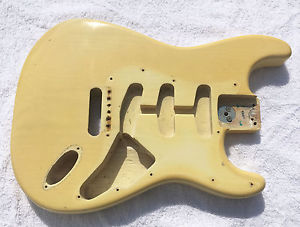 1976 1977 Fender USA Stratocaster tremolo guitar body, fits any 1970s Strat neck
