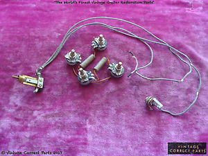 Vintage 1953 Gibson Les Paul Wiring Harness Standard Goldtop 1952 1954 Burst 59