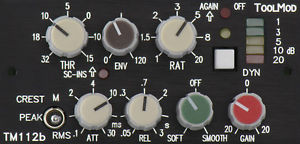 adt audio ToolMod Pro TM112b MONO COMPRESSOR LIMITER ANALOG CHANNELSTRIP MODULE