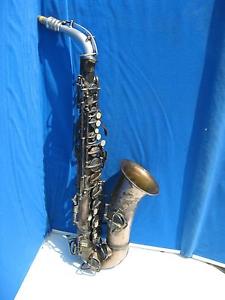 1932 Conn New Wonder Transitional Silver  Low Pitch Alto Saxophone Chu Berry 6M