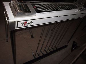 MSA The Universal 7X3 U12 Pedal Steel Guitar w/Hard Case! VGC!