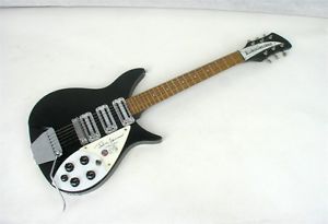 1991 Rickenbacker 325JL Jetglo John Lennon LE 6 String Electric Guitar W/COA