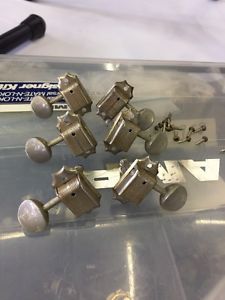 Vintage 1950s Kluson No Line PATAPPLD Original 3 On A Side Tuners