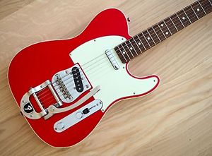 2010 Fender Telecaster Custom '62 Guitar Bigsby TL62B Candy Apple Red MIJ Japan