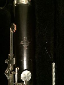 Buffet Bass Clarinet - older model low Eb with modern neck , case and supplies