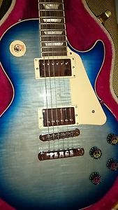 Gibson Les Paul Peace Tranquility Blue Burst Min-ETune 2014 NEW w / Hardcase