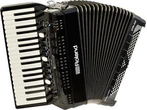 Roland FR-4x FR4x V-Accordion 37-Key Keyboard 120-Bass Digital Piano Black Japan