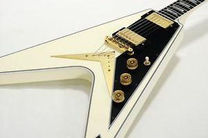 Gibson Custom Shop Limited Run 2014 Flying V Custom Classic White, y1051