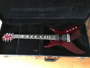 BC RICH RED CUSTOM BICH *** JINXX BLACK VEIL BRIDES ***