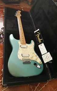 Fender American USA Big Apple Stratocaster Hardtail Teal Green Metallic 1998
