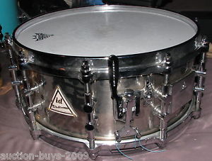 *RARE* Innovation id Billy Gladstone Ti Titanium 6"x14" Snare Drum 1st Drum Made