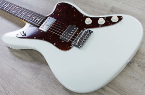 Suhr Classic JM Pro Electric Guitar Indian Rosewood Fretboard HH Olympic White