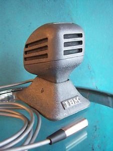 Vintage RARE 1950's IBM Amperite RSHG ribbon microphone old antique w stand box