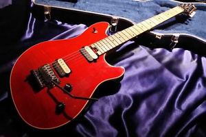PEAVEY Wolfgang Standard Trans Red Flame Top Maple E-Guitar Free Shipping