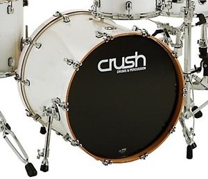 Crush Drums Sublime Maple 22" Diameter X 18" Deep Bass Drum/Multi White Sparkle