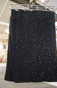 Fiber Optic Theater/Stage Curtains - Star Drop/Backdrop