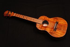 Classic Series KoAloha KTM-00C Curly Tenor Koa Ukulele FREE SHIPPING & HARD CASE