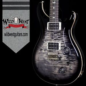 PRS Custom 22 East Indian Rosewood Fretboard Charcoal Teardrop Burst