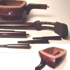 Superior Kouki(Redsander Wood) Shamisen w/Yubikake, Doukake, Strings & Bag