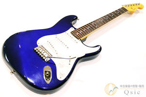 Fender Japan 1989 ST-50V MOB Electric Guitar Stratocaster Blue [EX] w/soft case