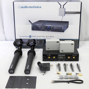 Audio Technica ATW-1322 System 10 Pro Wireless Dual Handheld Microphone System