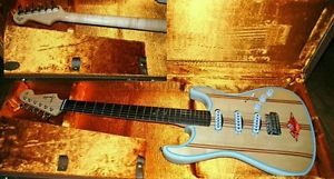 Fender custom shop masterbuilt surf 61 stratocaster by dennis galuzska