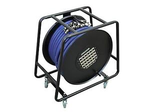 MULTICORE STAGEBOX 28/4 50 METRES CABLE REEL FULLY ASSEMBLED STAGEBOX ON REEL
