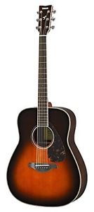 YAMAHA FG830 TBS Tobacco Brown Sunburst Made in Japan Acoustic guitar