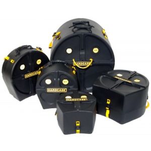 Hardcase HFUSION Drum Case Set Fusion 20" BD 10" TT 12" TT 14" TT 14" SD