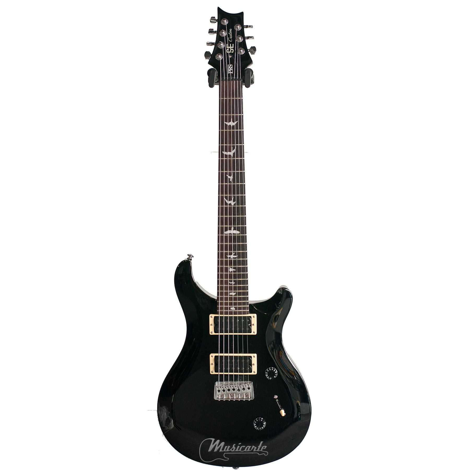 PRS PAUL REED SMITH SE Custom 24 7 Corde Opaque Black