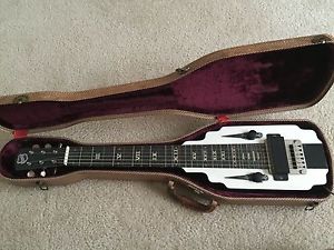 NATIONAL NEW YORKER Chicago Lap Steel Guitar!!  rare plus original case! Clean!!