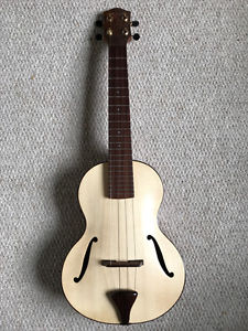 Toby Chennell Hand Made Archtop Tenor Ukulele JazzBox Ukulele