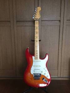 Fender Japan Richie Sambora Model Stratocaster Electric Guitar Rare STR-135RS