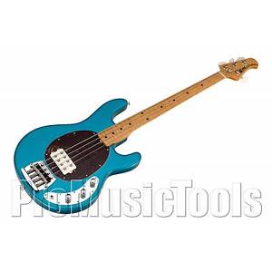 Music Man USA Classic Stingray 4 Lake Tahoe Blue MN Flamed neck *NEW* NOS* bass
