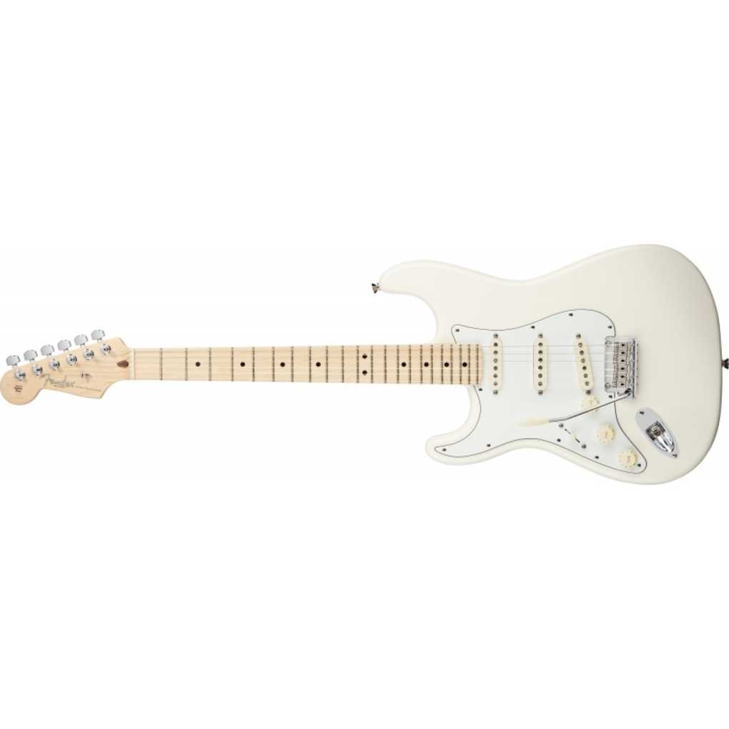 Fender American Standard Stratocaster Left Hand Olympic White MN 0113022705