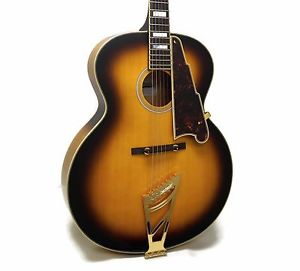 D'Angelico EX-63 Excel Series Archtop Acoustic-Electric Guitar + Case - Sunburst