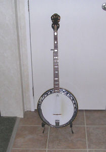 Vintage c.1971 Fender Artist Banjo   USA Made Fender 5 String  w/ Pickup & HSC