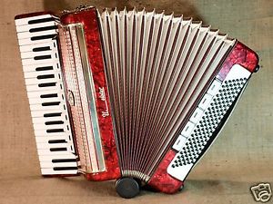 WELTMEISTER GERMAN PIANO ACCORDION 120 BASS BUTTON EXCELLENT ACORDEON ACCORDEON