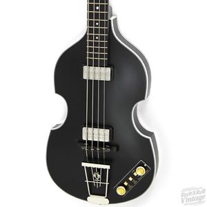 Hofner 500/1 Gold Label Violin Bass Matte Black