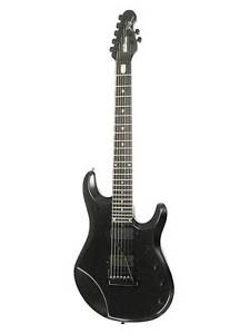 MUSICMAN JP7 John Petrucci Signature Model Stealth Black 7 String Made in USA