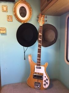 January 1973 Rickenbacker 4001 Mapleglo with Hardshell Case