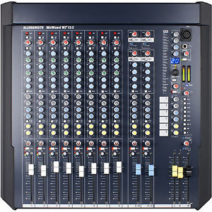 Allen & Heath MixWizard WZ4 12:2 Live & Studio Mixing Console WZ4:12:2 FX Mixer