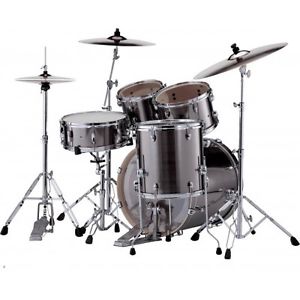 Batterie Pearl Export Fusion 20'' 5 fûts - smocky chrome