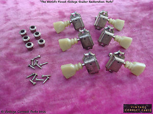 Vintage Gibson / Kluson Single Line Double Ring Tuners 1960 Les Paul Burst SG 61