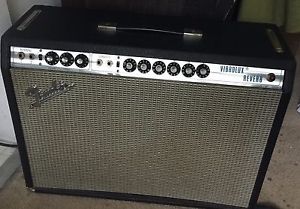 Vintage FENDER "Vibrolux Reverb" AMP Silverface 1975 Blackfaced (no master vol!)