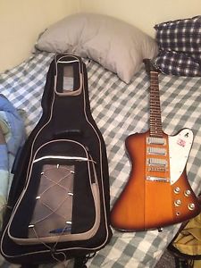 Gibson Firebird Starburst Guitar and Case
